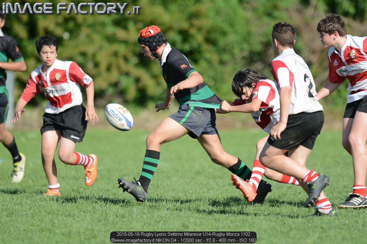 2015-05-16 Rugby Lyons Settimo Milanese U14-Rugby Monza 1102
